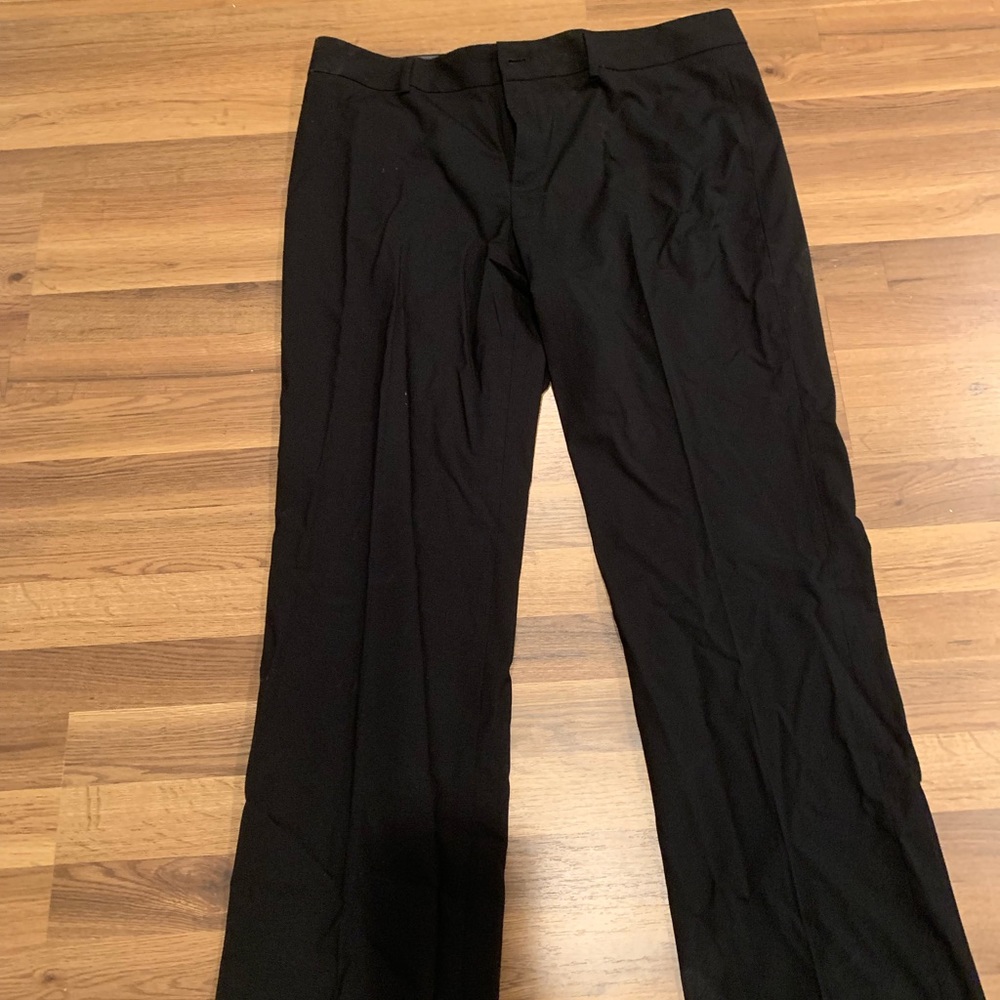Banana Republic lined black dress pants size 16s.